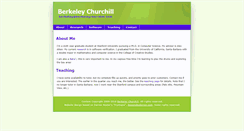 Desktop Screenshot of berkeleychurchill.com
